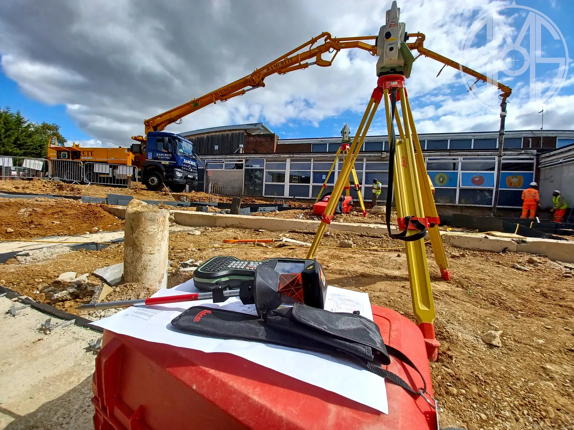 Foundation Staking Out